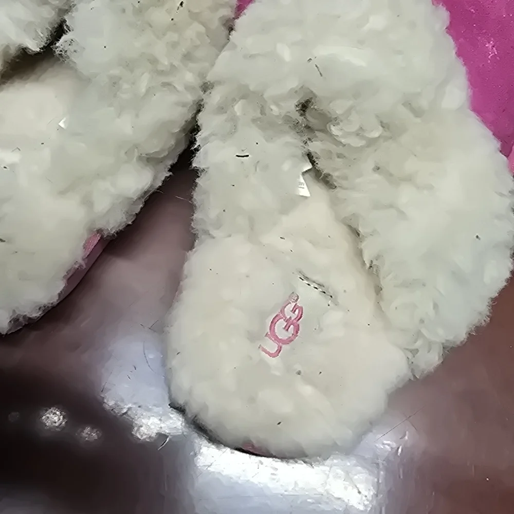 Ugg Cozy II Pink Suede Slip On Slippers
